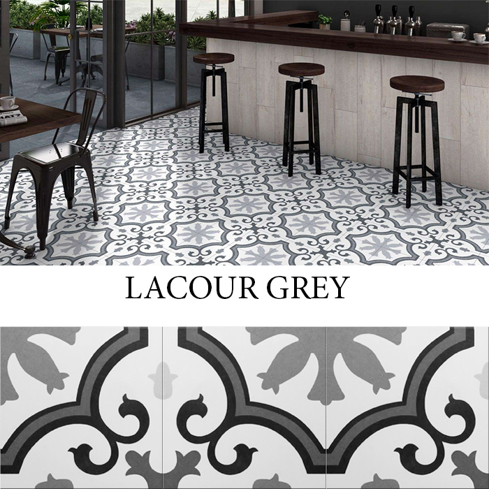 IMPORTILES LACOUR GREY 25x25